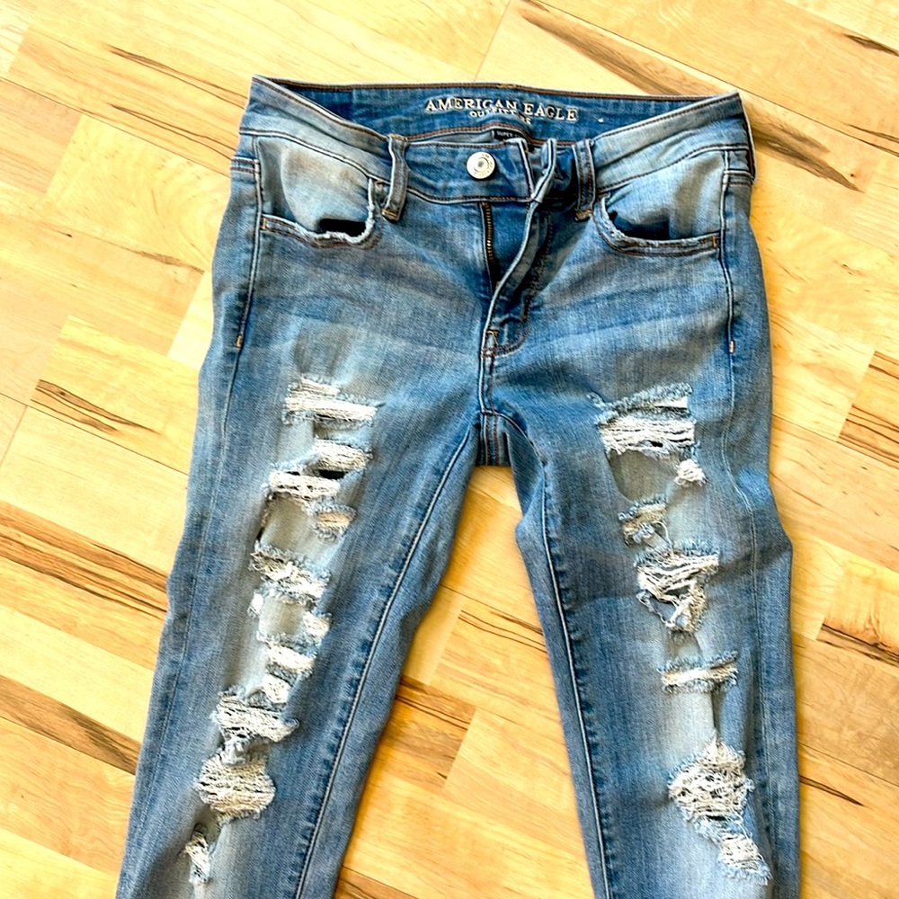 AMERICAN EAGLE Super stretch skinny jeans 4